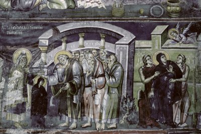 Presentation of the Virgin and the Annunciation by Astrapas and Eutychios